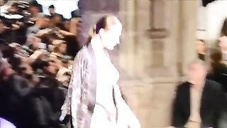 : Alejandra Guilmant topless on a runway #2