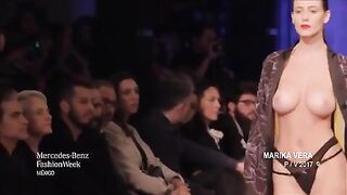 : Alejandra Guilmant topless on a runway #4