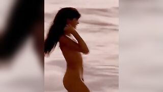 : Phoebe Cates Nude Beach Stroll from the Movie Paradise #4