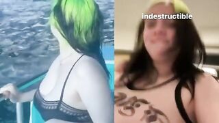 Billie Eilish titty smack #1