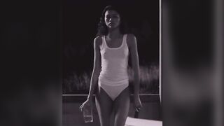 Zendaya subtle jiggle in “Malcolm & Marie” #1