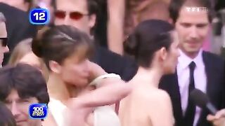 : Sophie Marceau's titty falls out at the Cannes Film Festival #4