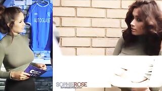 : Sophie Rose Wore The Same Shirt For TV That She Wore For A Topless Photoshoot #2