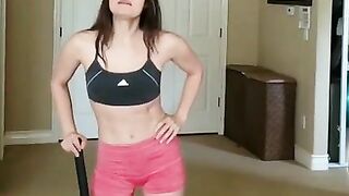 Danika McKellar Ab Workout