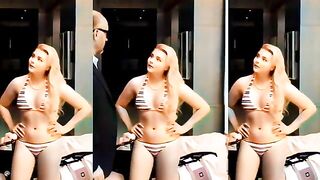 : Chloe Grace Moretz Bikini Scene from I Love You Daddy [Colorized] #4